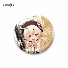Load image into Gallery viewer, Genshin Impact Symphony Into a Dream Character Badge
