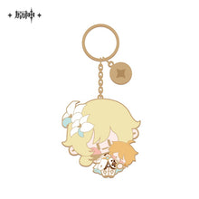Load image into Gallery viewer, Genshin Impact Metal Keychain Multiple Characters
