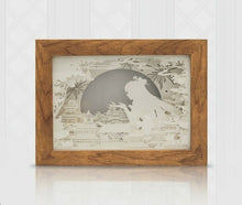 Load image into Gallery viewer, Genshin Impact Ningguang Covering the Moon Paper Carving Lamp

