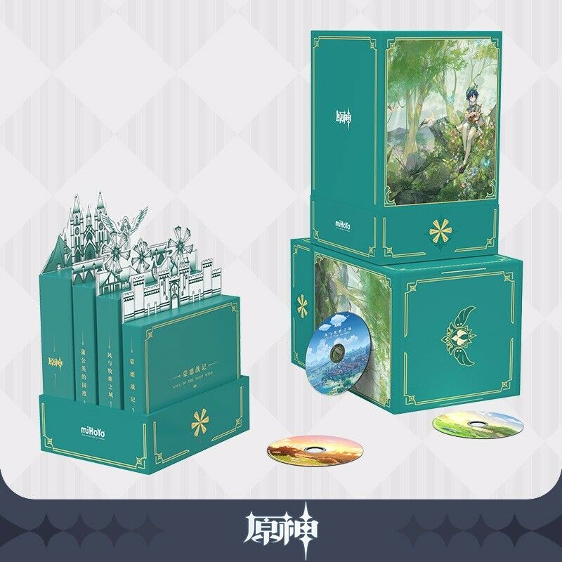 Genshin Impact OST City of Winds and Idylls Limited Edition Set
