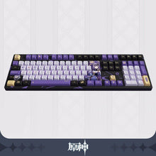 Load image into Gallery viewer, Genshin Impact Keqing Mechanical Keyboard Hot Swappable Preorder

