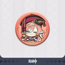 Load image into Gallery viewer, Genshin Impact Emoticon Badges
