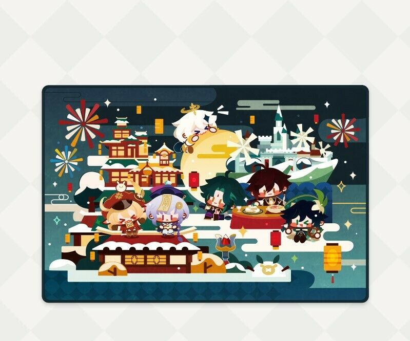 Genshin Impact Themed Plush Blanket