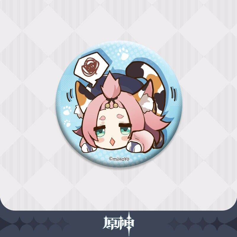 Genshin Impact Emoticon Badges