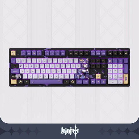 Genshin Impact Keqing Mechanical Keyboard Hot Swappable Preorder