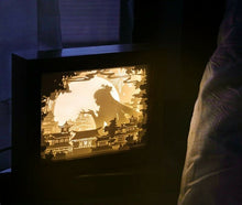 Load image into Gallery viewer, Genshin Impact Ningguang Covering the Moon Paper Carving Lamp
