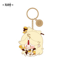 Load image into Gallery viewer, Genshin Impact Metal Keychain Multiple Characters
