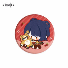 Load image into Gallery viewer, Genshin Impact Plush Character Badges
