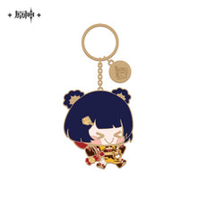 Load image into Gallery viewer, Genshin Impact Metal Keychain Multiple Characters
