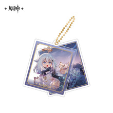 Load image into Gallery viewer, Genshin Impact World Of Genshin Themed Acrylic Keychain
