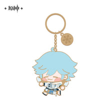 Load image into Gallery viewer, Genshin Impact Metal Keychain Multiple Characters
