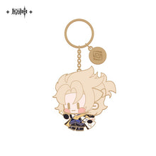 Load image into Gallery viewer, Genshin Impact Metal Keychain Multiple Characters
