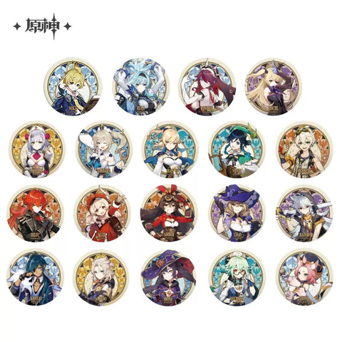 Genshin Impact Mondstadt Character Badges